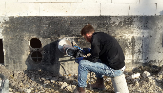 Haldız İnşaat – Tabliye, Perde Kesimi ve Kırımı ile Karot Açımı