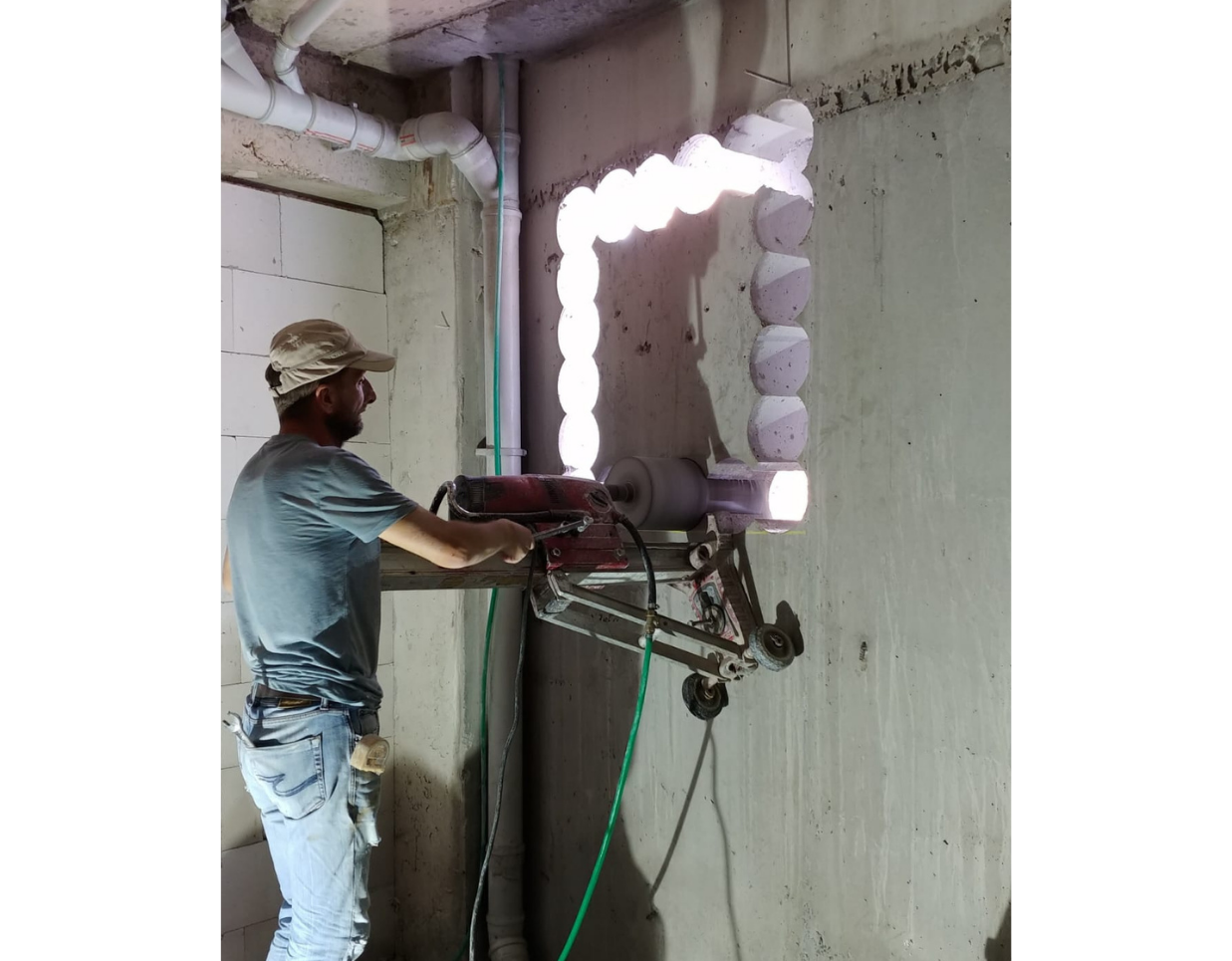 Şentürkler İnşaat – Karot ile Pencere Açımı